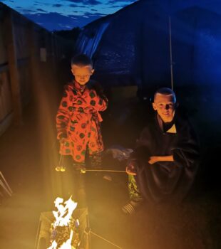 Marshmallows on the BBQ